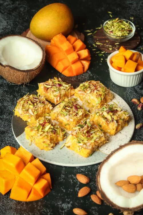 Mango Cocnut Barfi 1 scaled