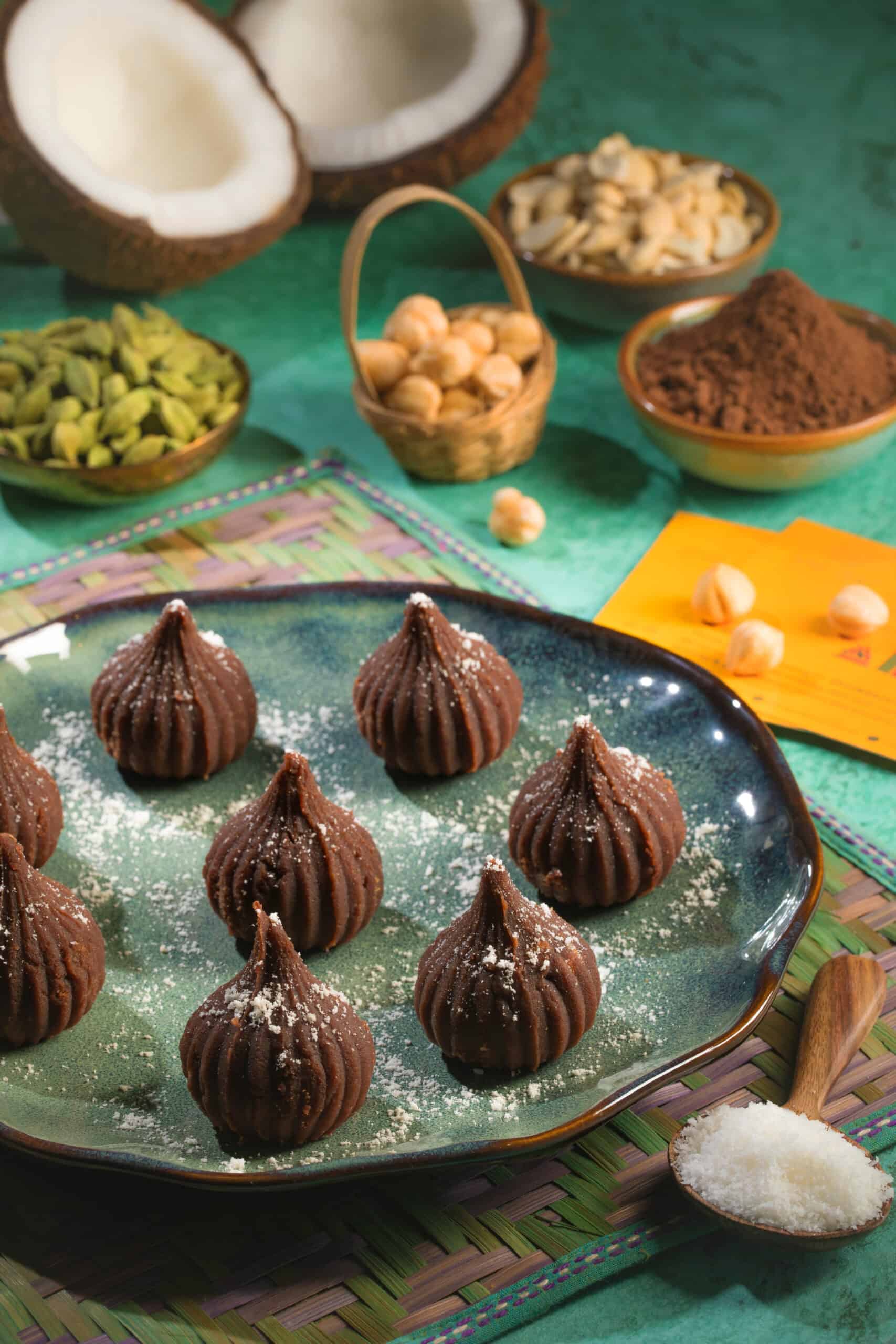 Chocolate Hazelnut Modak 1 scaled