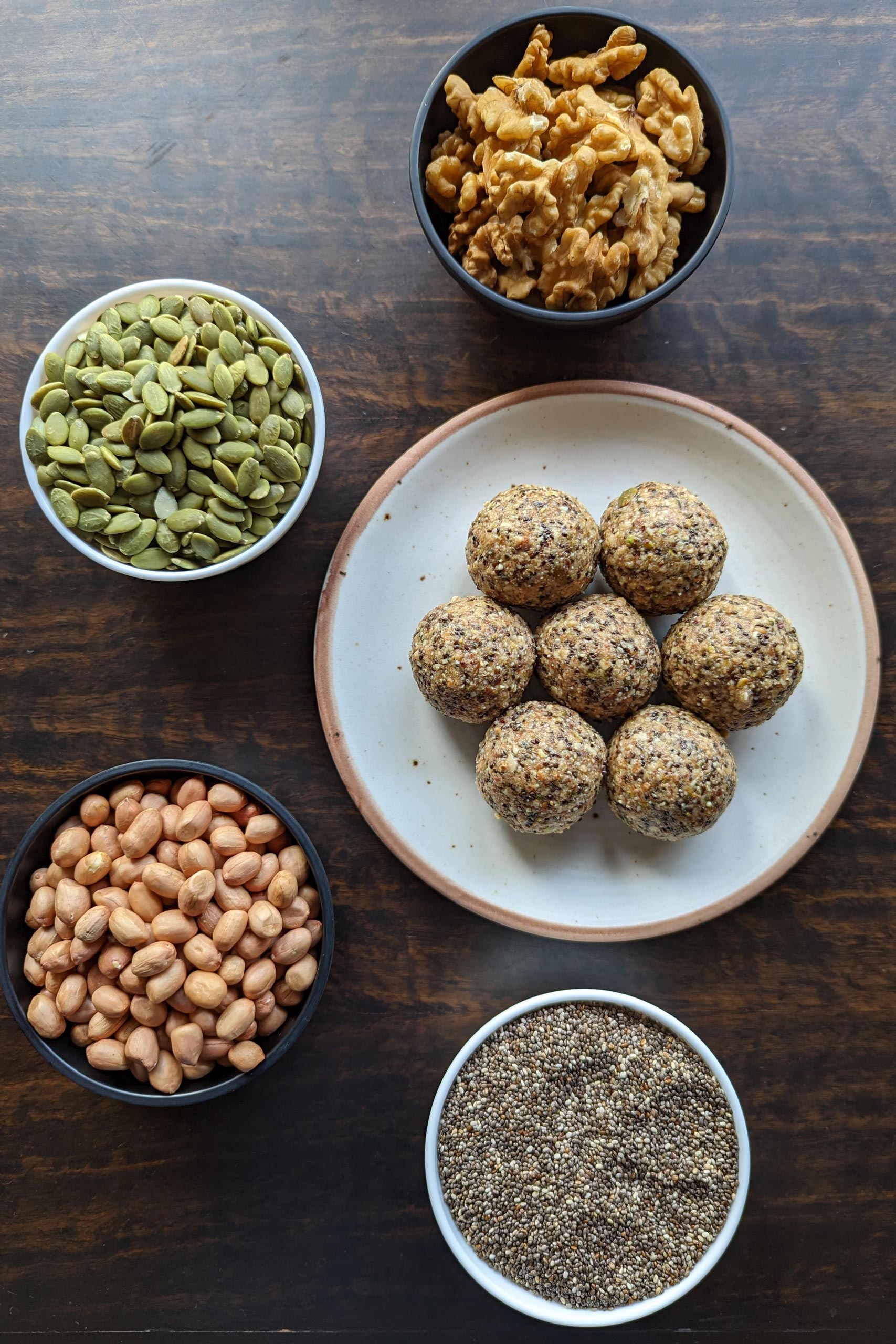 Keto Mixed Nuts & Seeds Ladoo